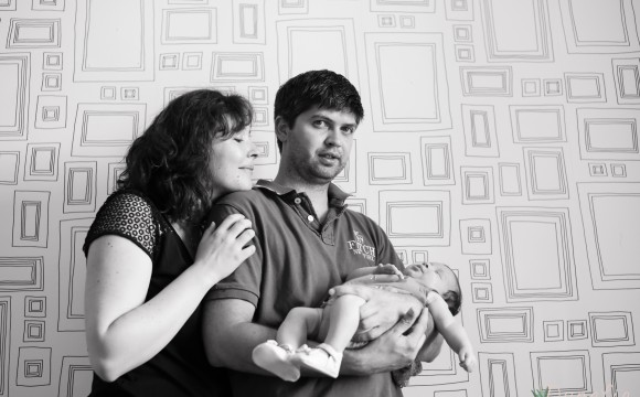 Valérie, Vincent, Louis et Charlotte