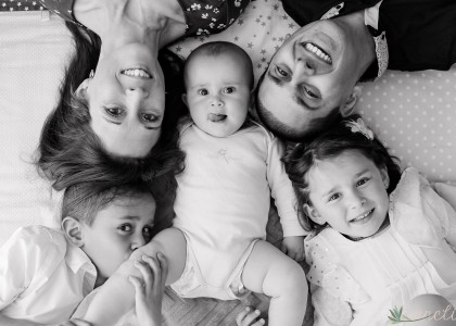 Séverine, Jérôme, Thibaud, Lucie et Elise